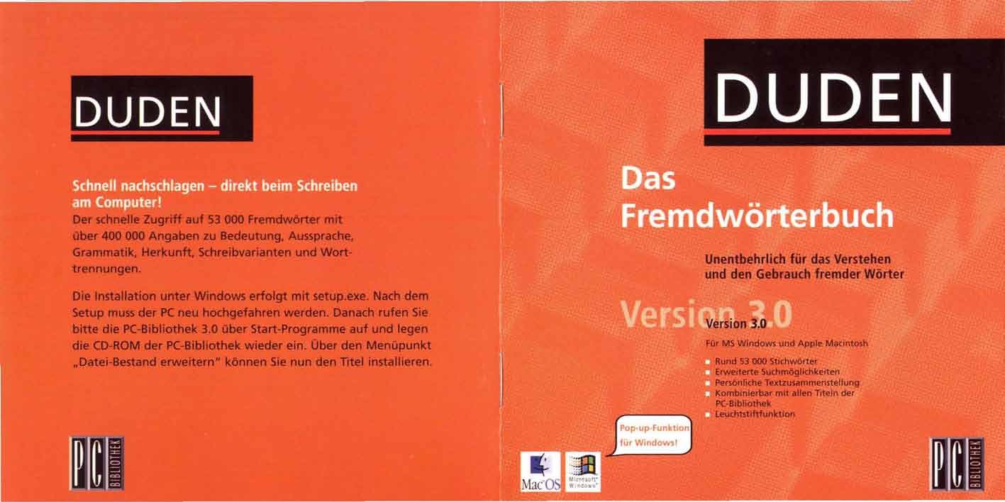 Duden Fremdworterbuch
