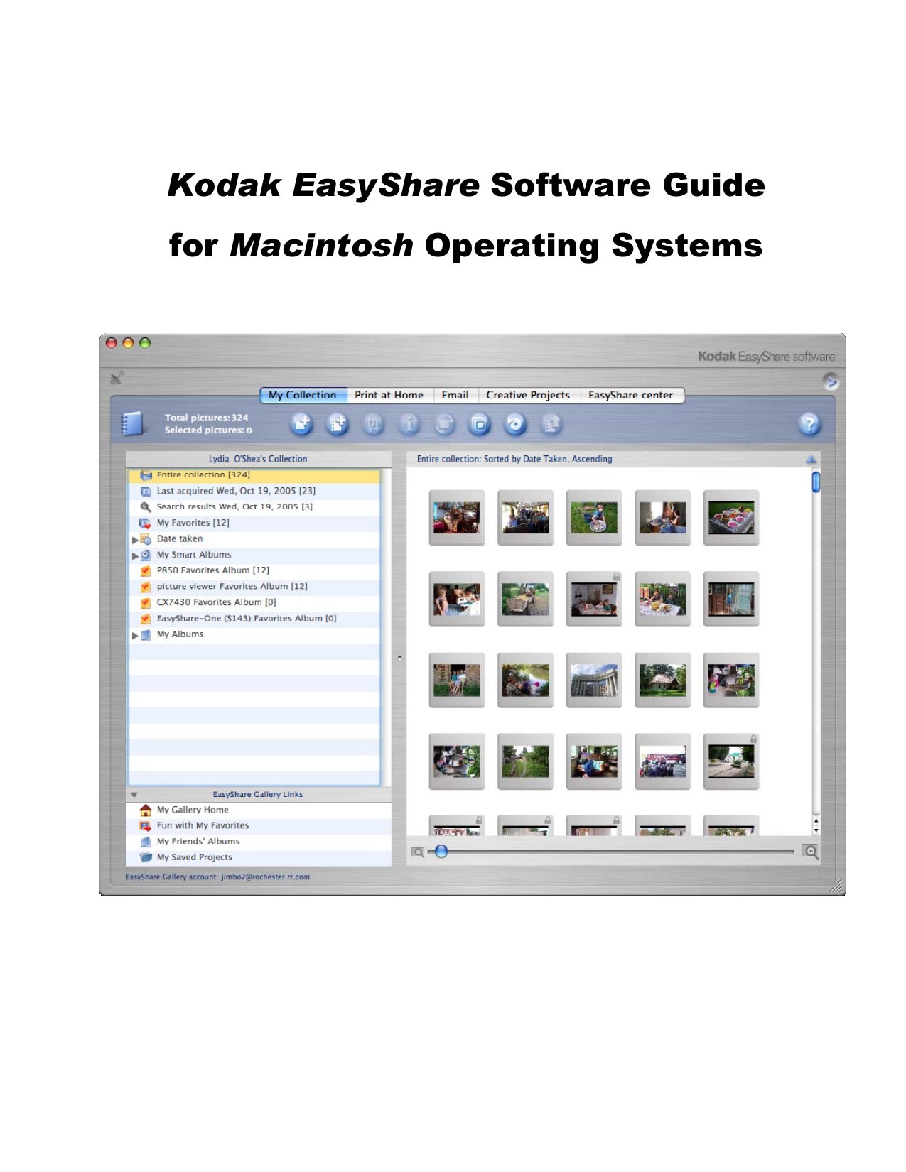 EasyShare Software Guide Mac