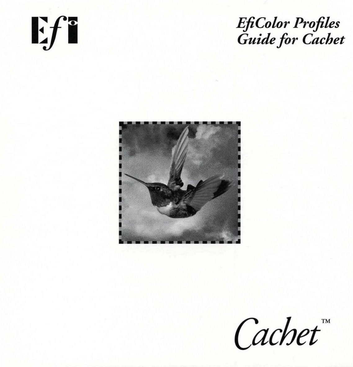 EfiColor Profiles Guide for Cachet