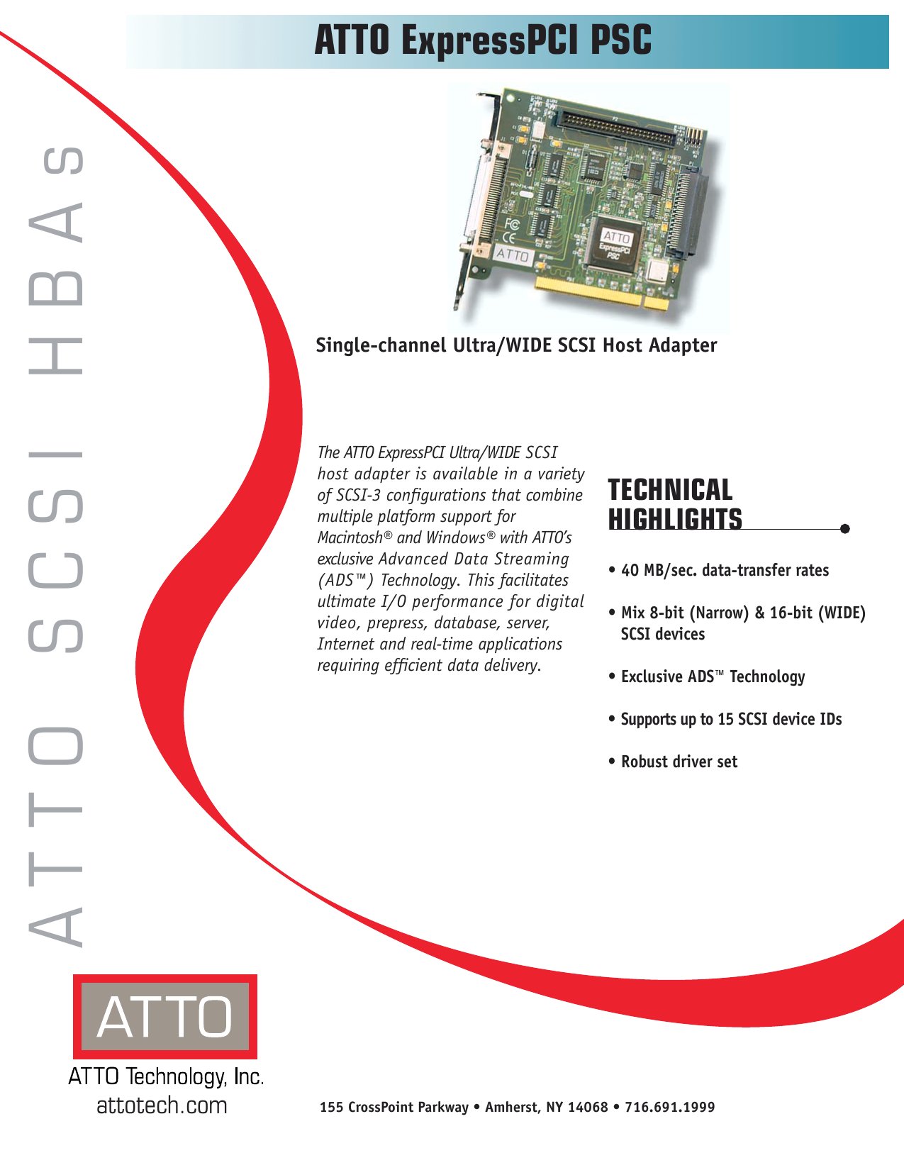 ExpressPCI PSC Technical Specifications