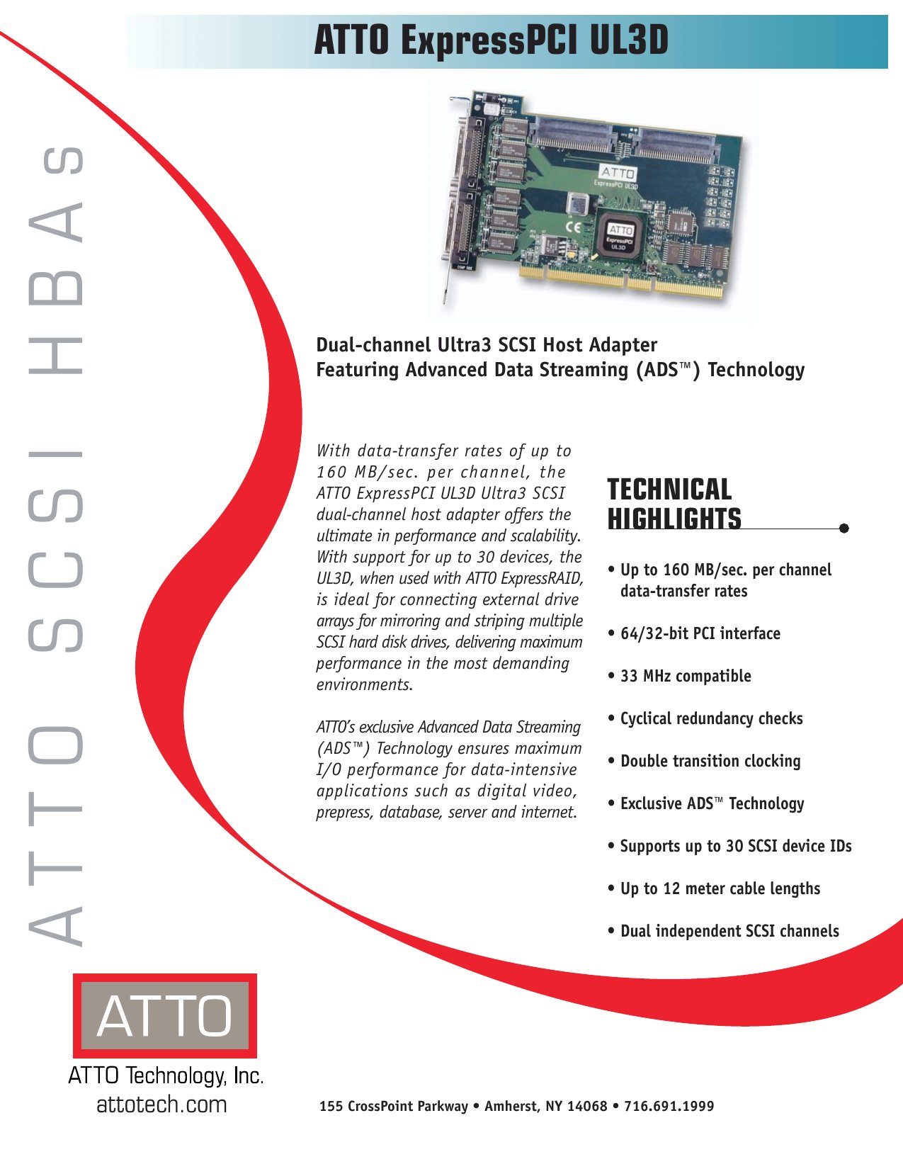 ExpressPCI UL3D Technical Specifications