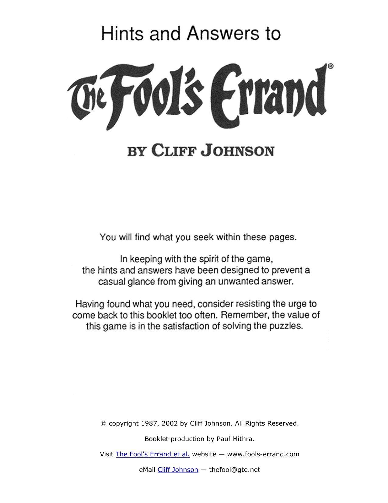FE hint book
