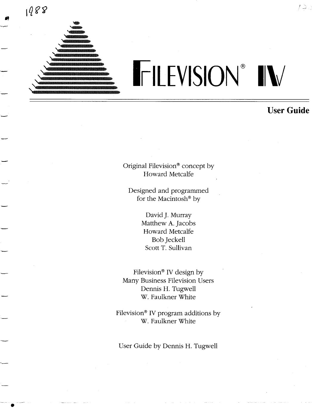 Filevision IV User Manual
