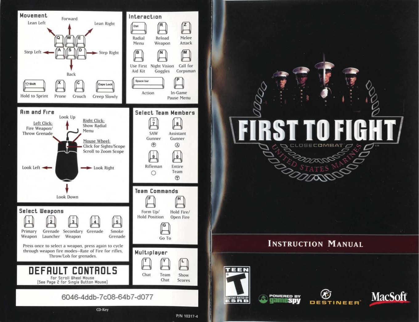 First to Fight manual