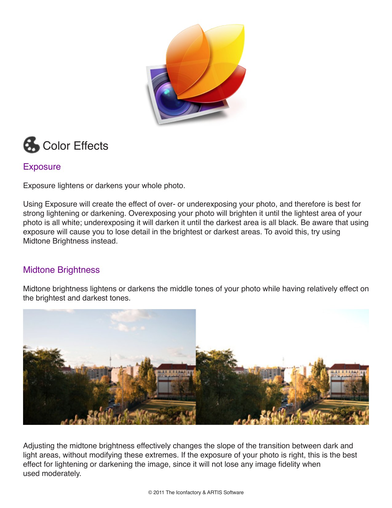 Flare Effects Description