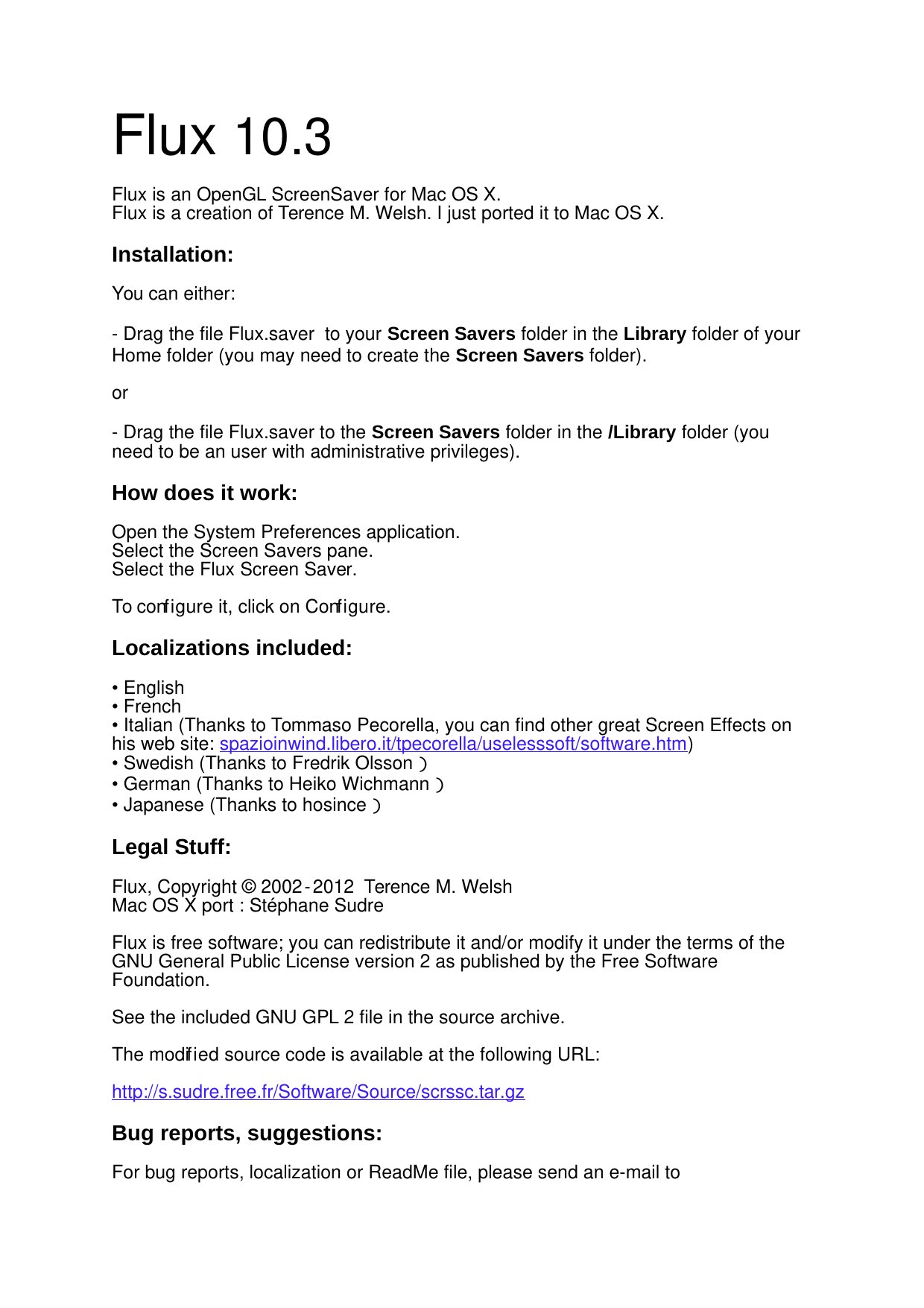 Flux 10 3 ReadMe