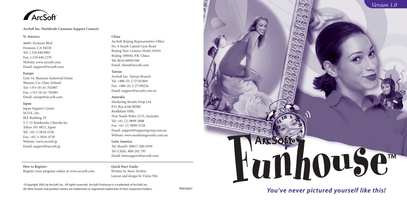 Funhouse manual