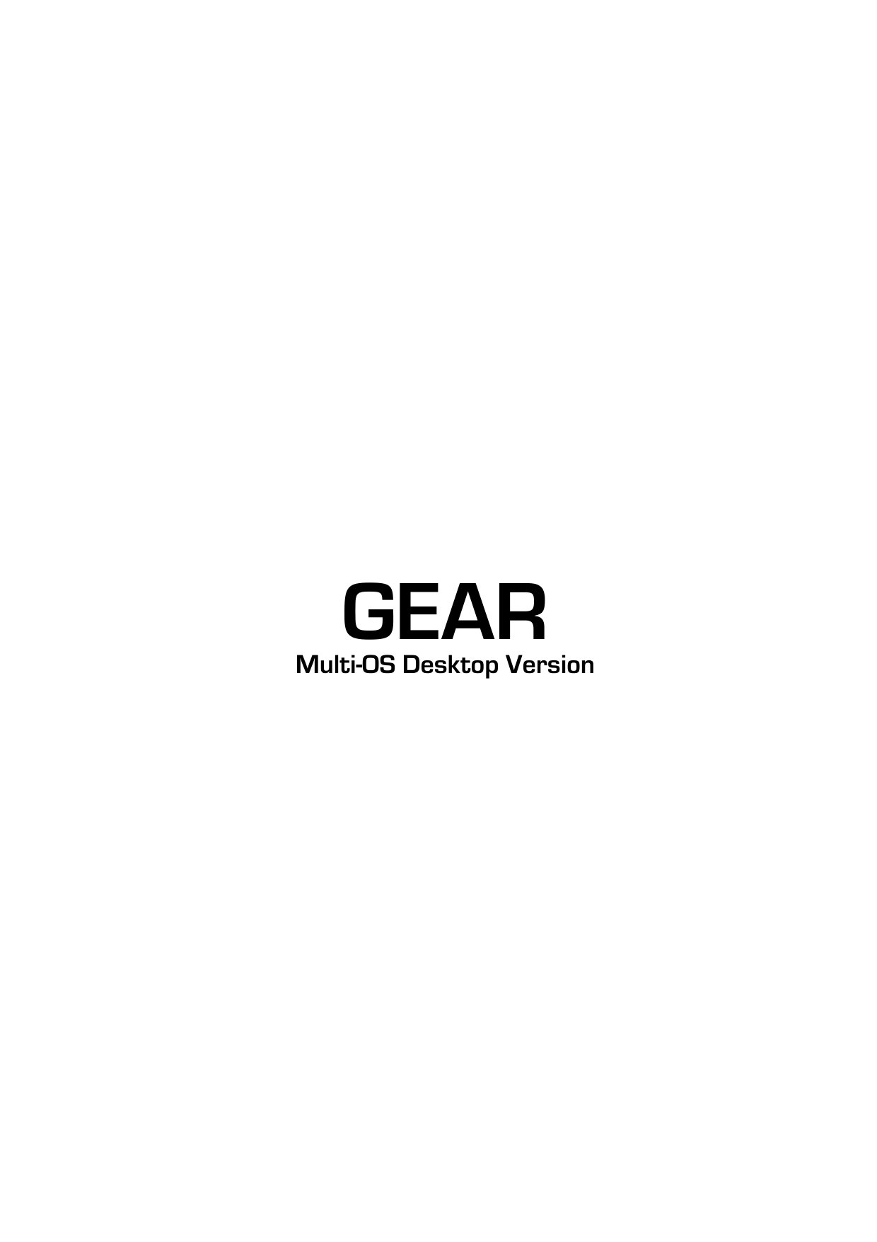 Gear3.3.1 Manual