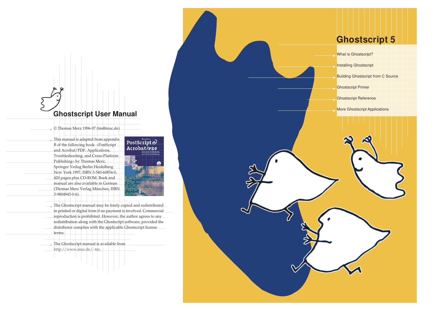 GhostScriptManual GSView v1 3