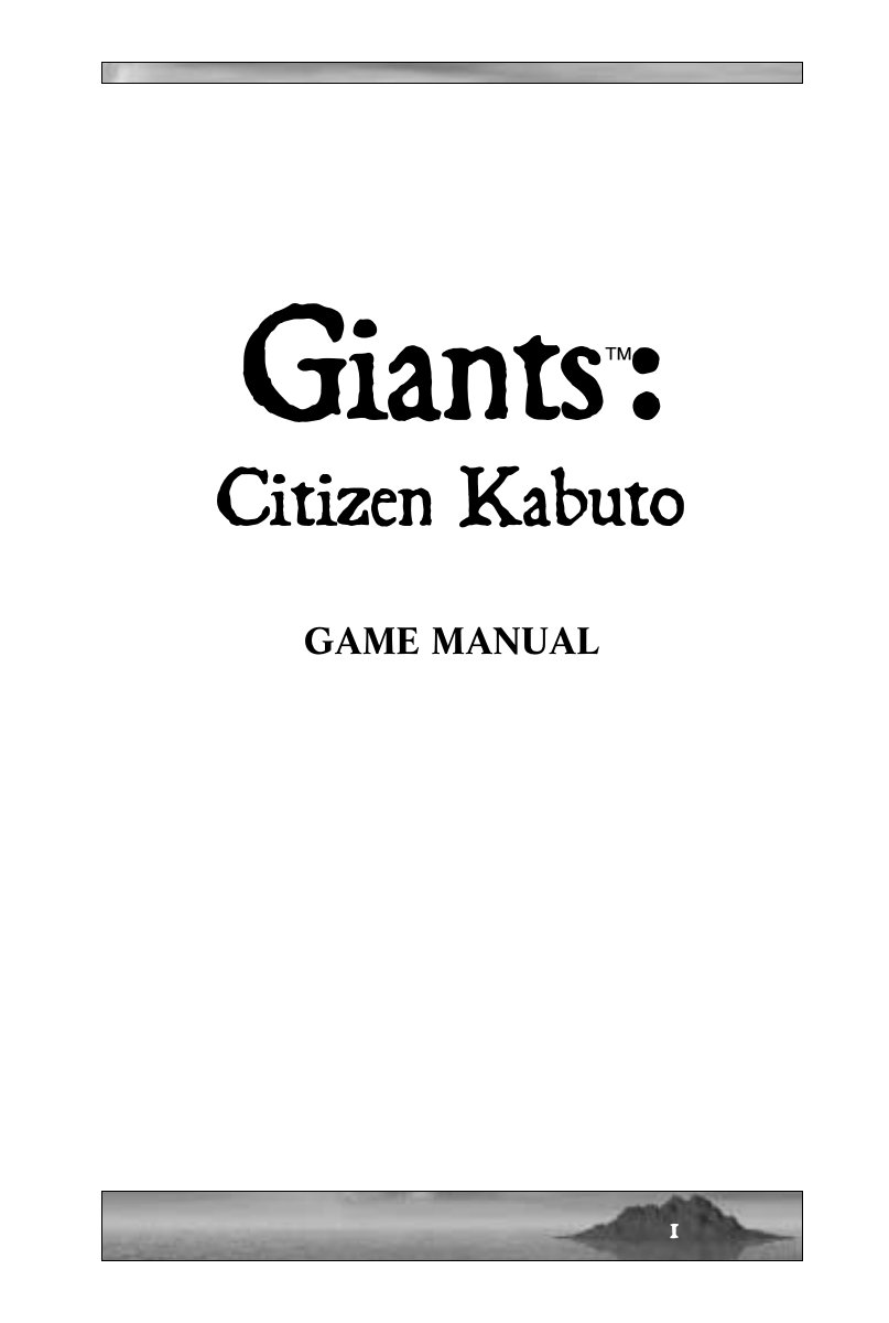 Giants Mac Manual