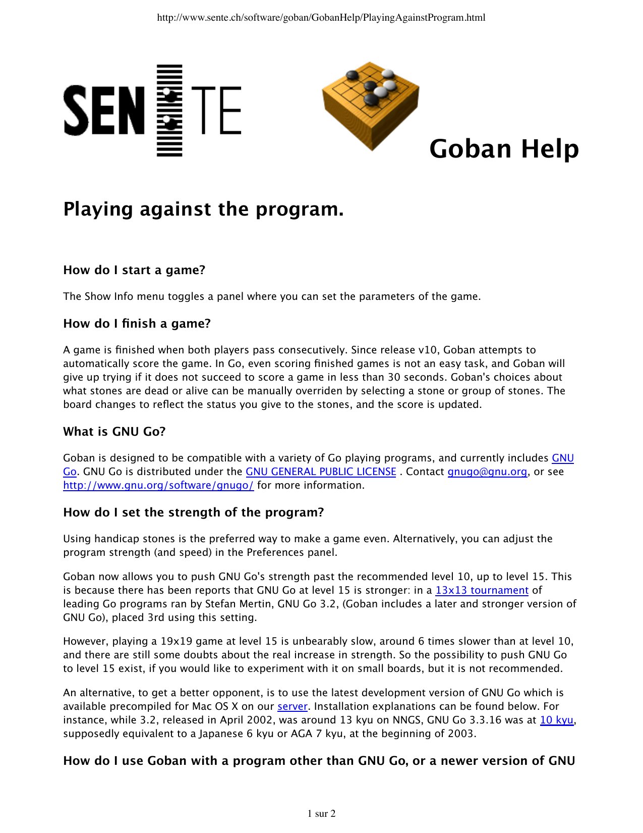 Goban Help