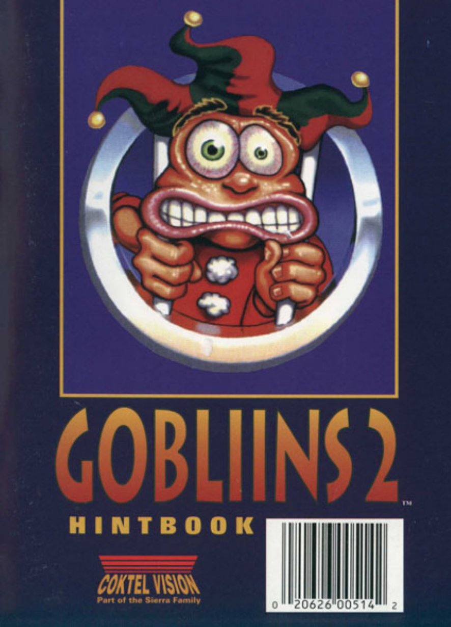 Gobliins 2 Hintbook