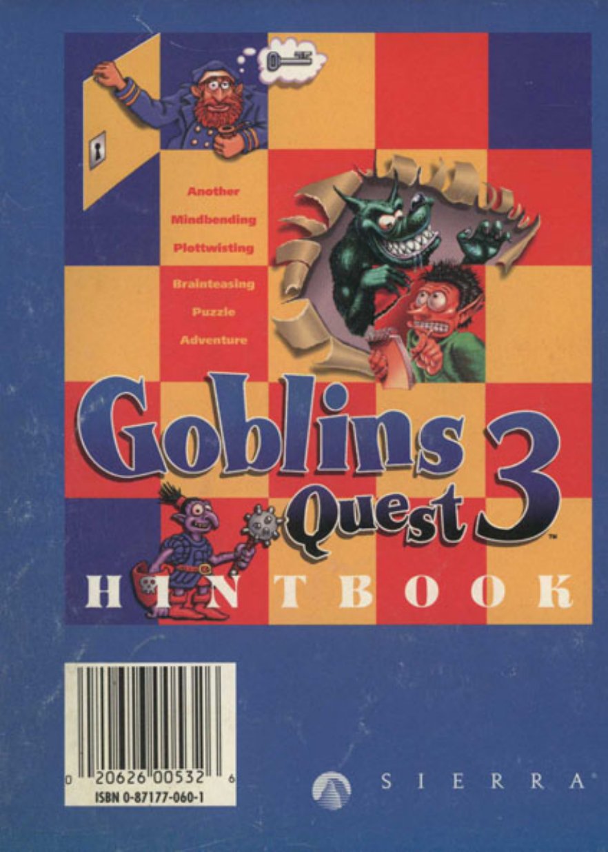 Goblins 3 Hintbook
