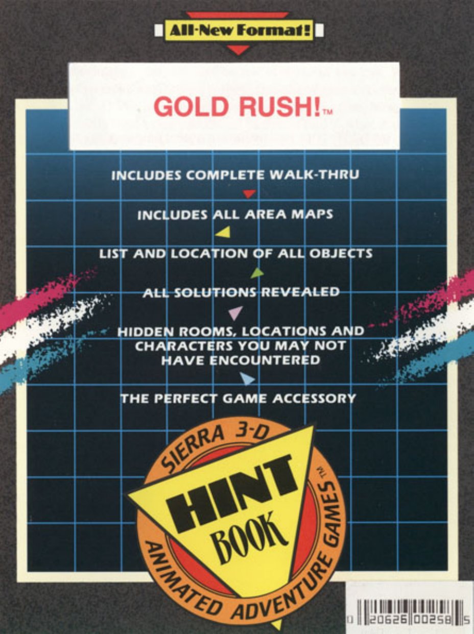 Gold Rush Hint Book