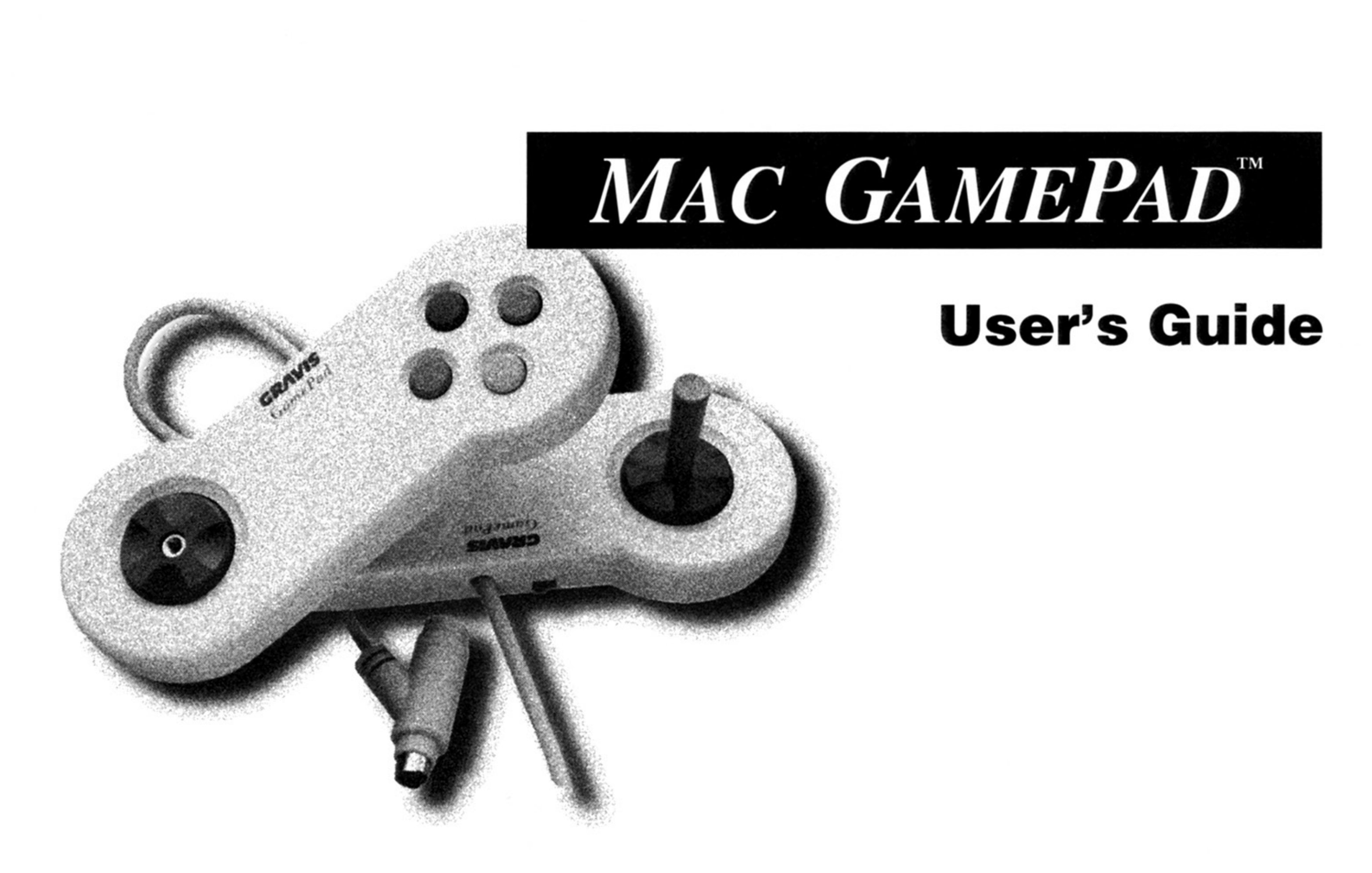 Gravis GamePad Manual