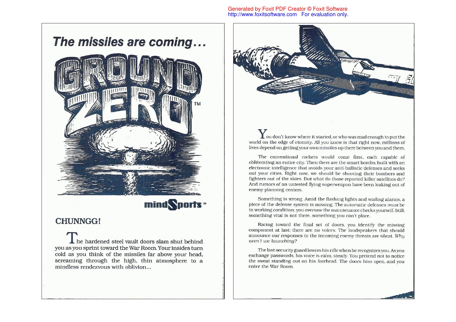 Ground Zero manual