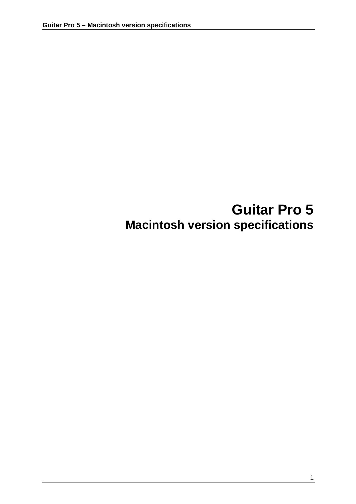 GuitarPro MAC EN