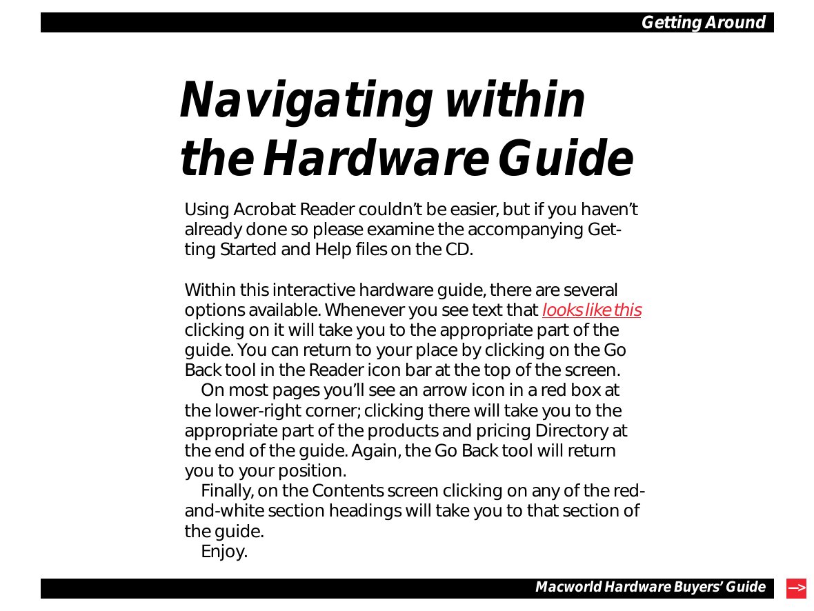 Hardware Buyers Guide 1994