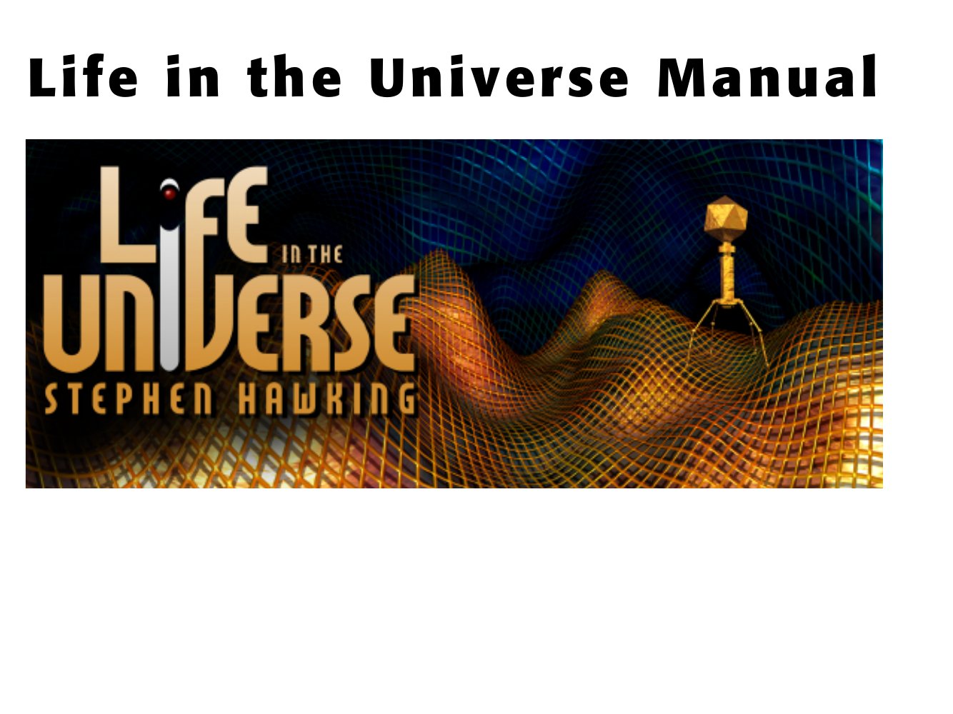 Hawking manual