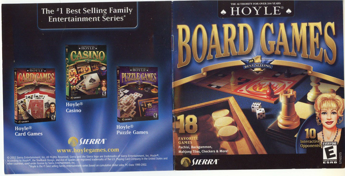 Hoyle Board Games 2003