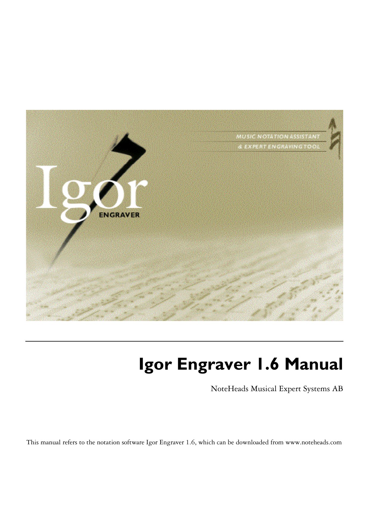 Igor16manual