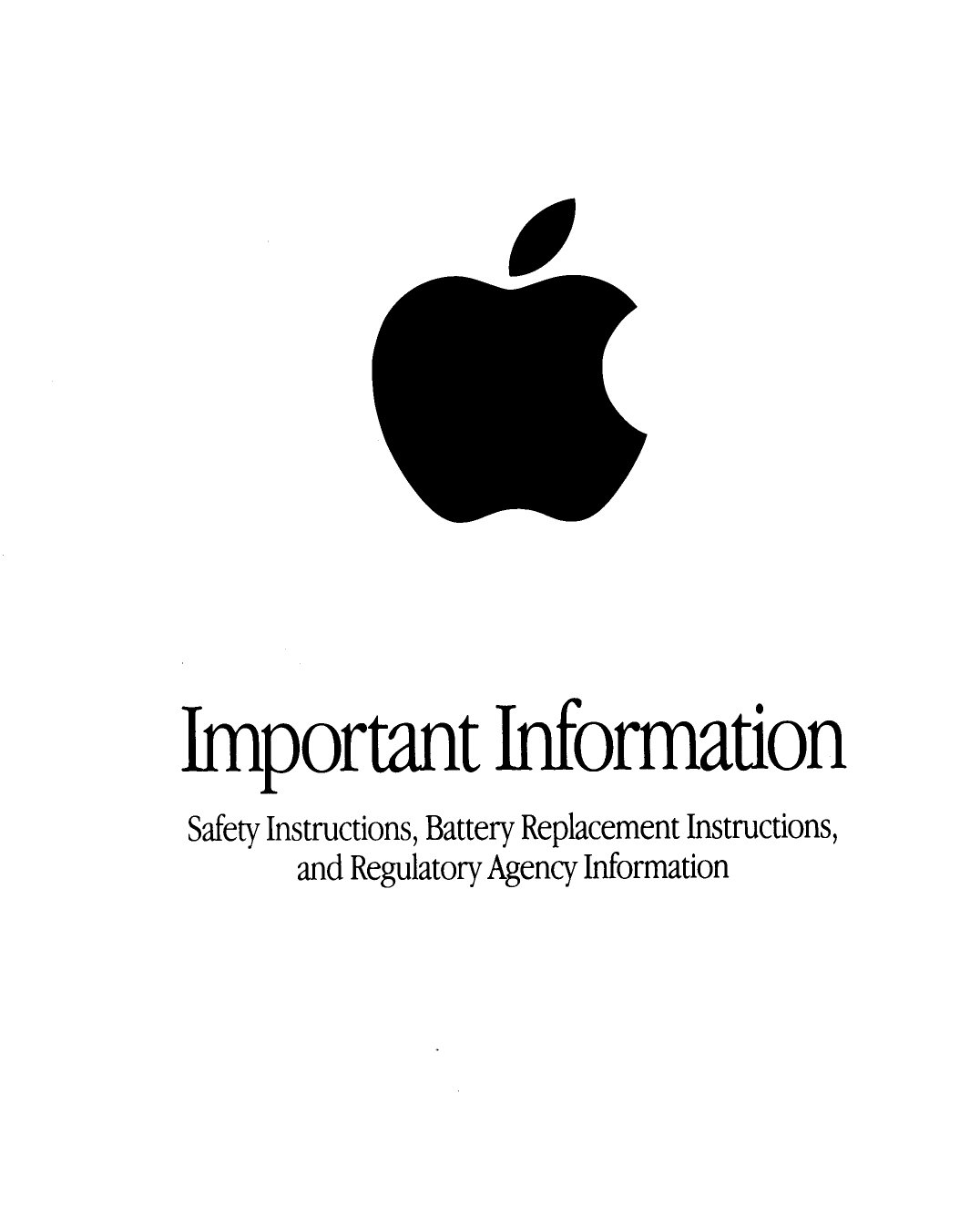Important Information Z033 1130 A