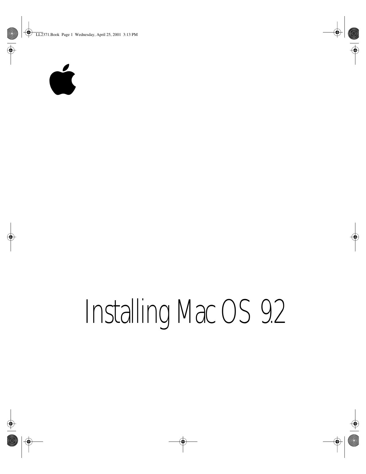 Install Mac OS 9.2