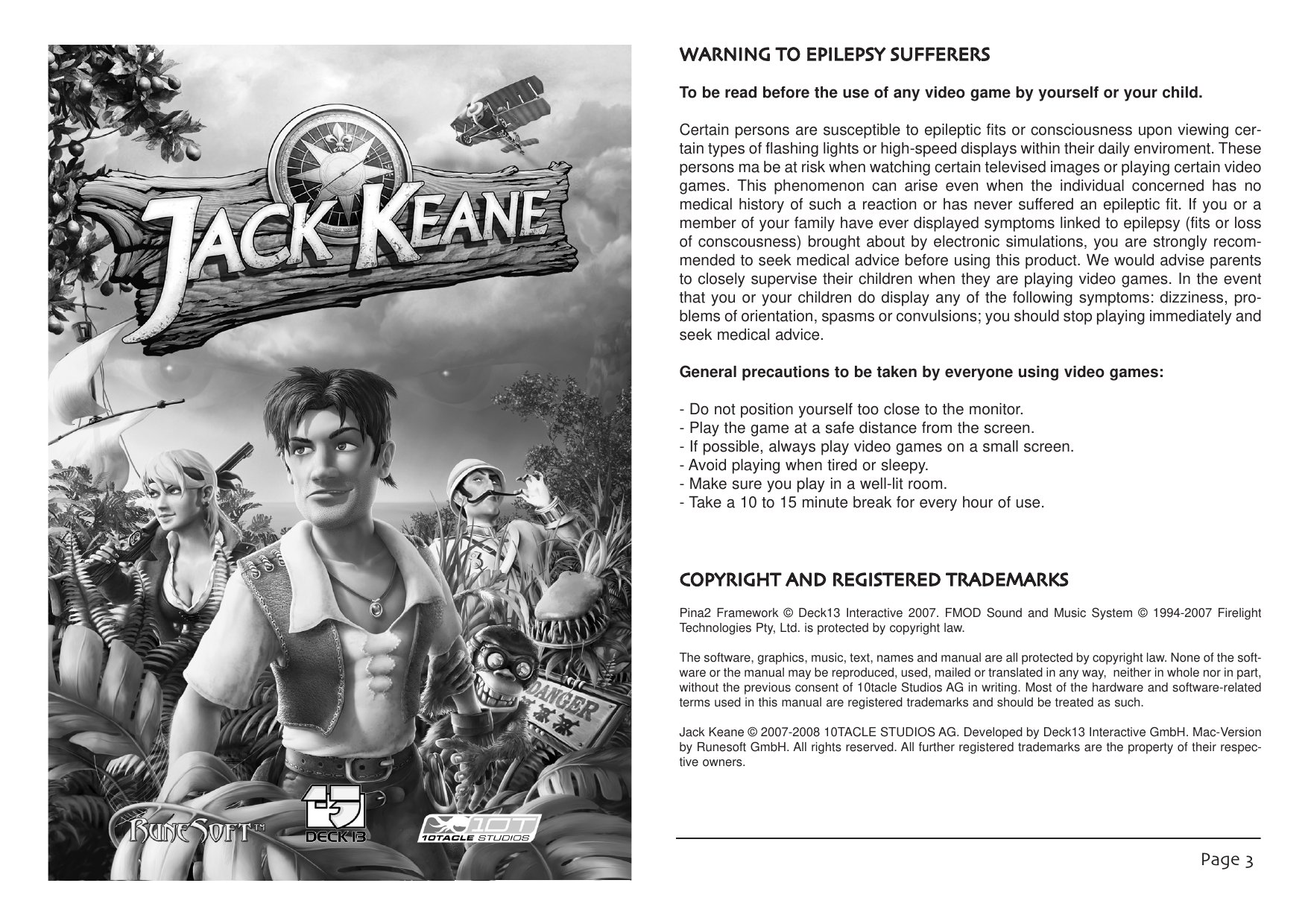 Jack Keane Manual