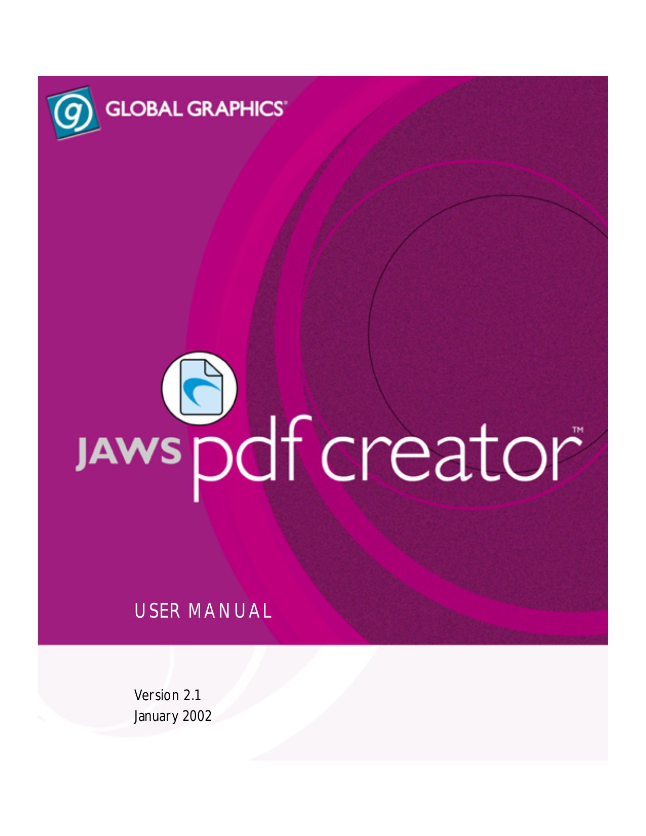 Jaws PDF Creator Manual
