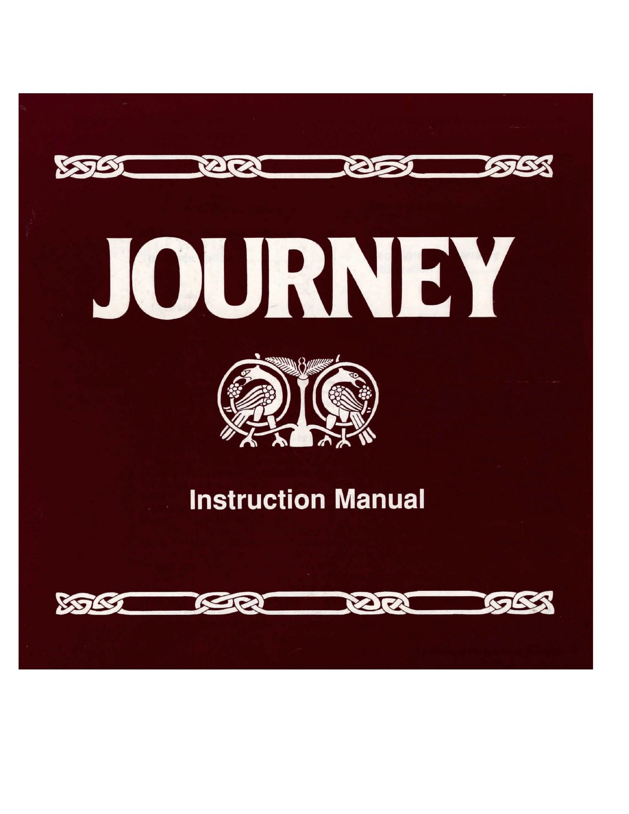 Journey Instruction Manual