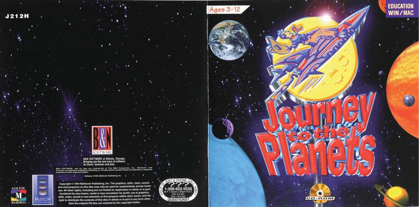 Journey to the Planets Manual