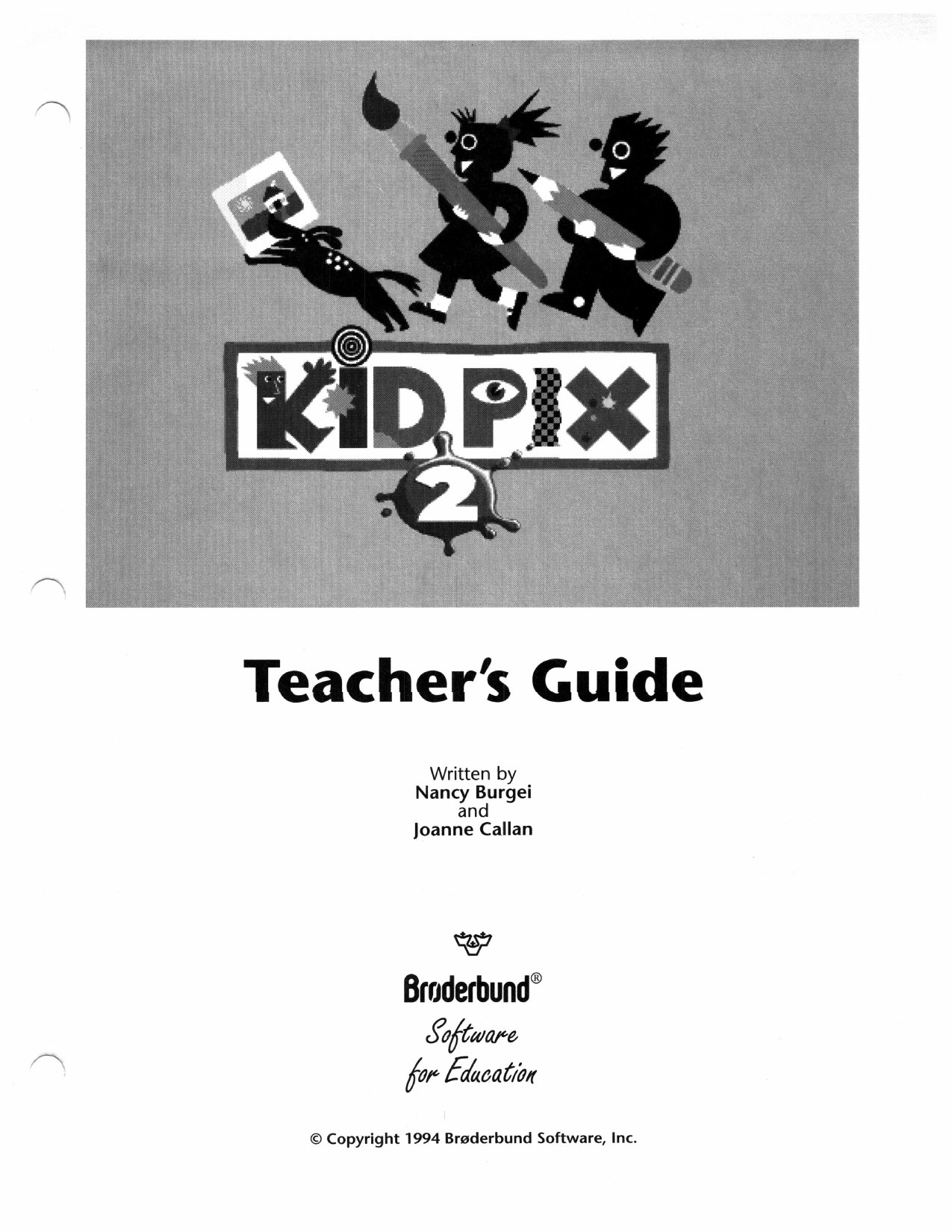 KidPix2 TeachersGuide
