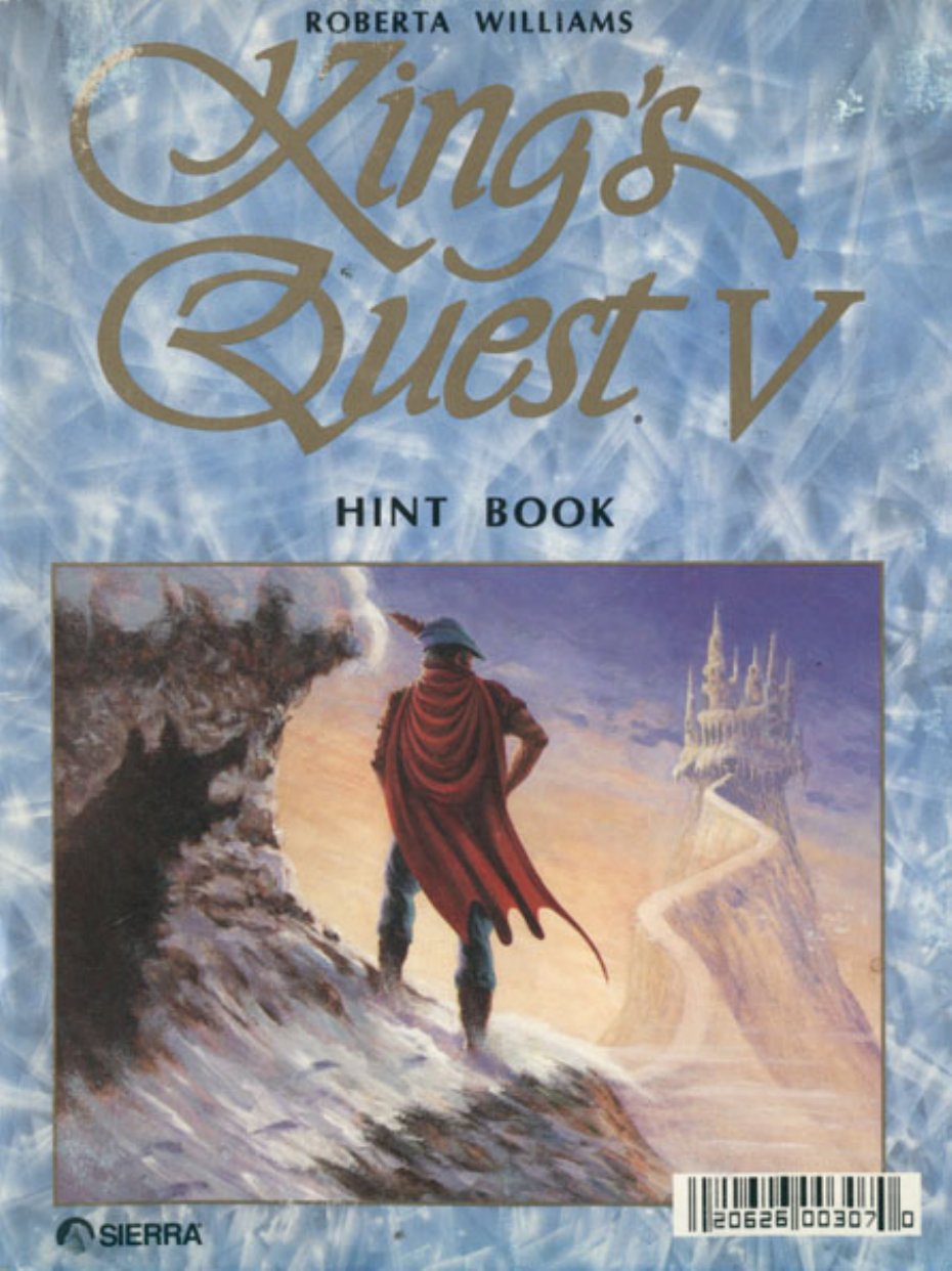Kings Quest 5 Hint Book