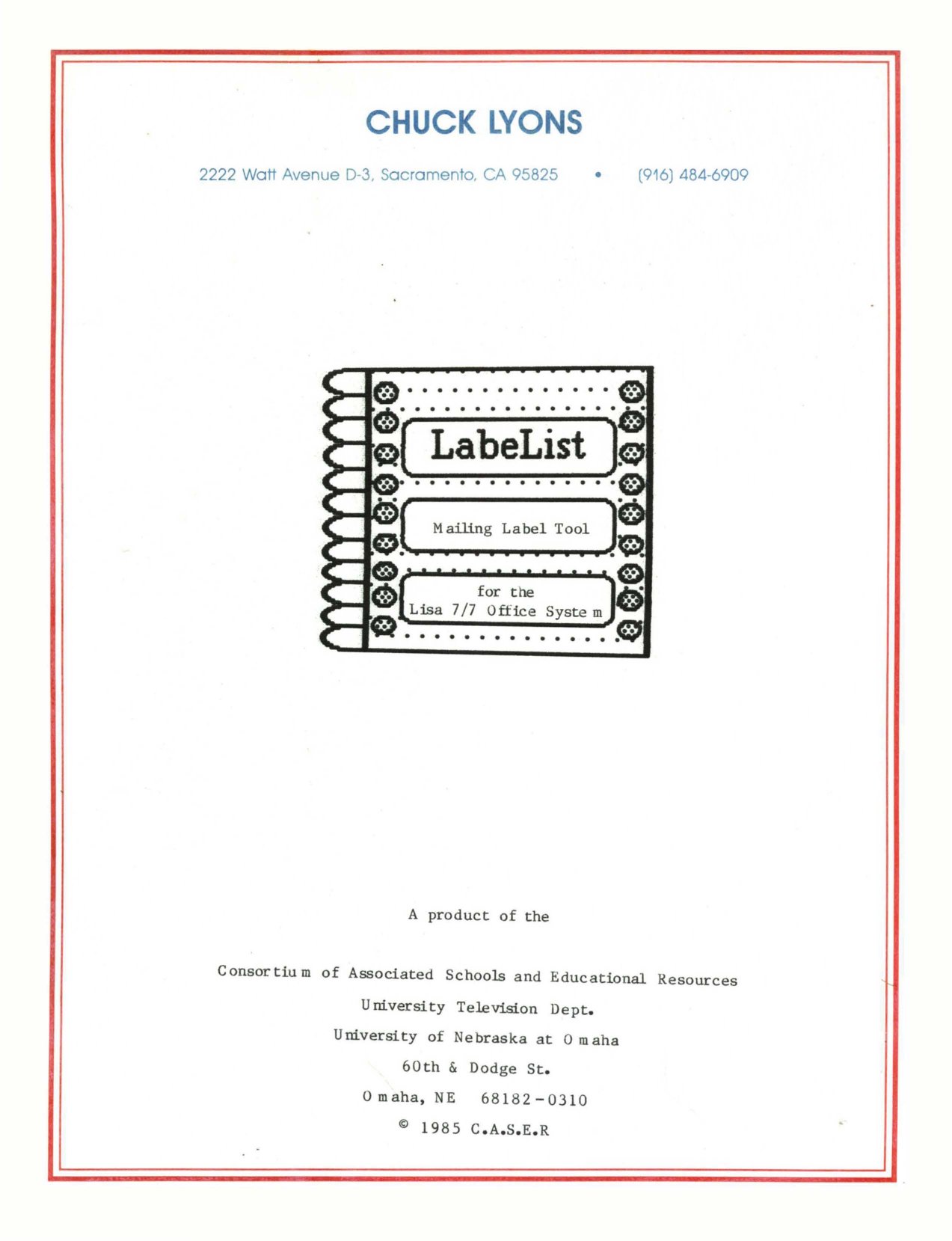 LabeList 1985