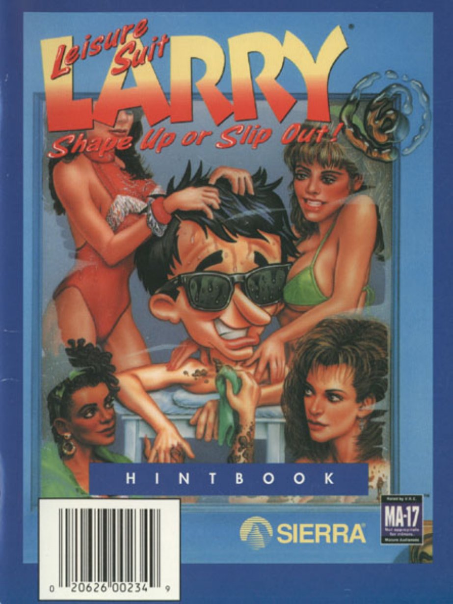 Leisure Suit Larry 6 Hint Book