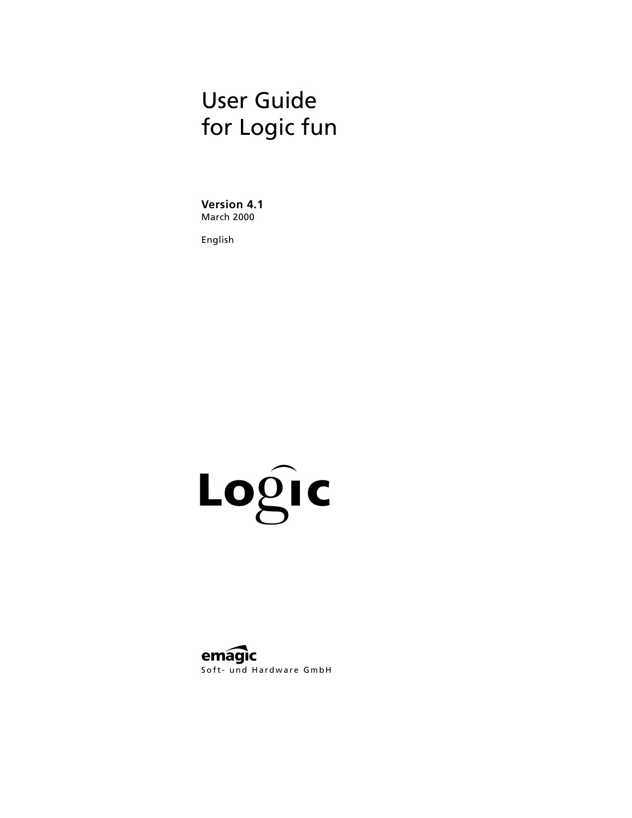 Logic Fun Manual GB