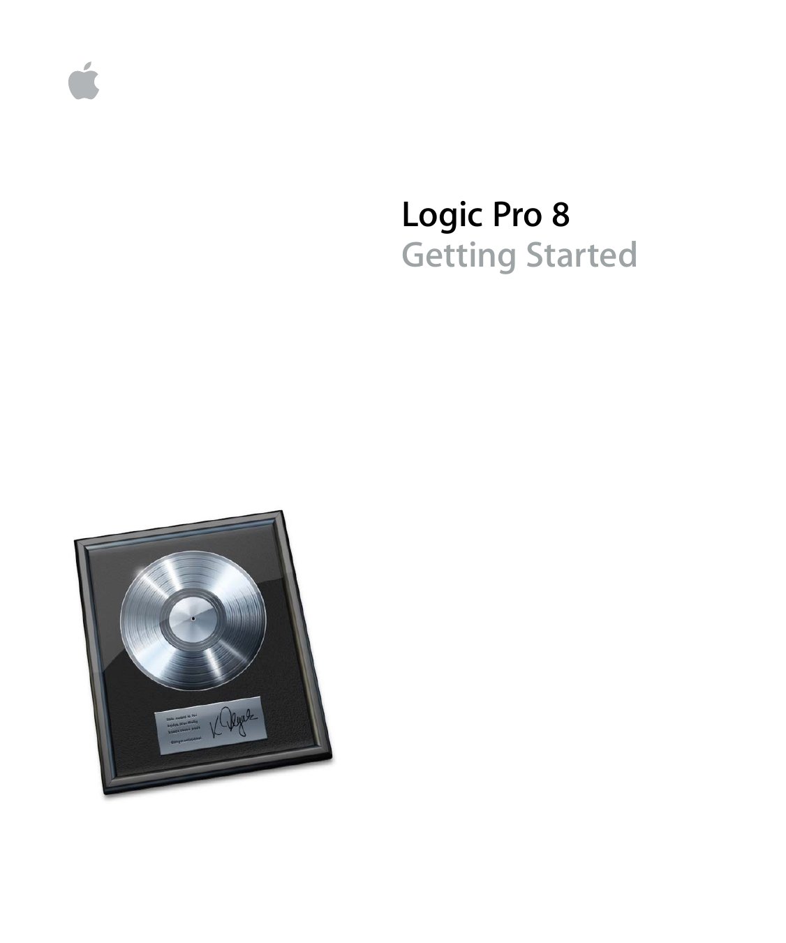 Logic Pro 8 Getting Started