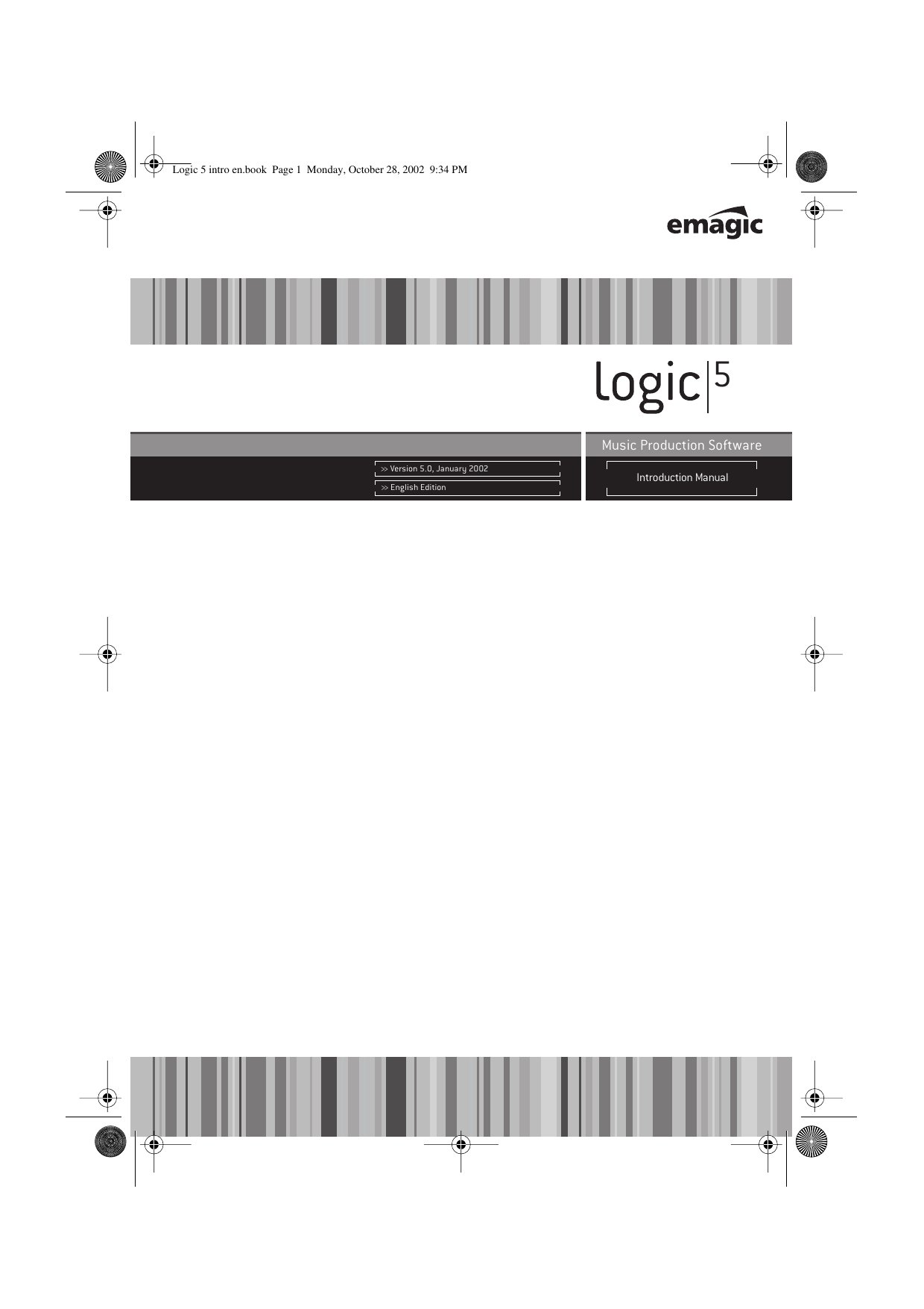 Logic5 IntroductionManual jan2002