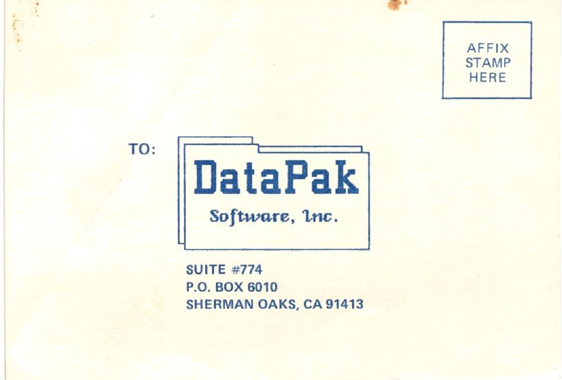 Mac Jack survey card