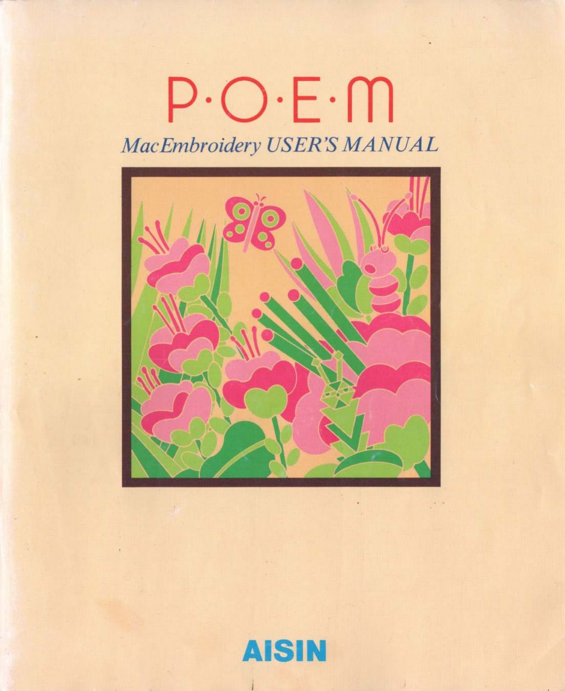 MacEmbroidery Users Manual ebook