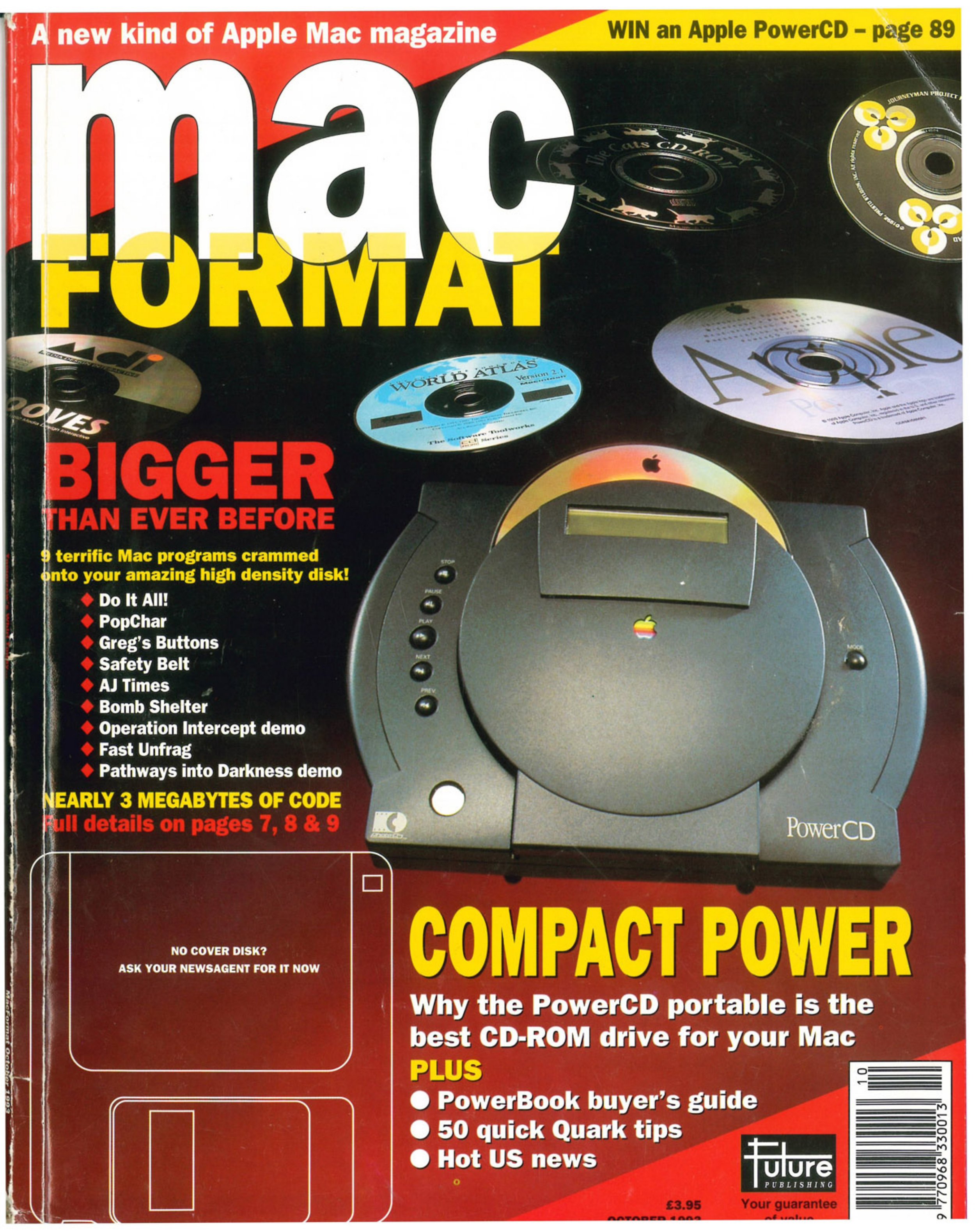 MacFormat 05 Oct. 1993 1600x1200 72dpi