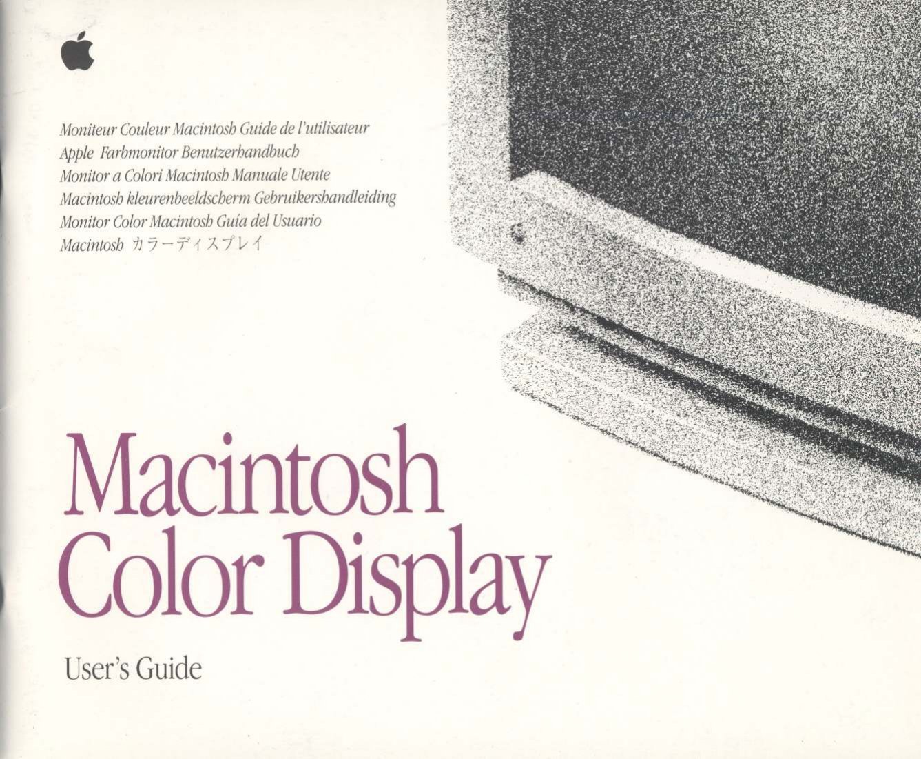 Macintosh Colour Display UG Z030 2409 A ebook