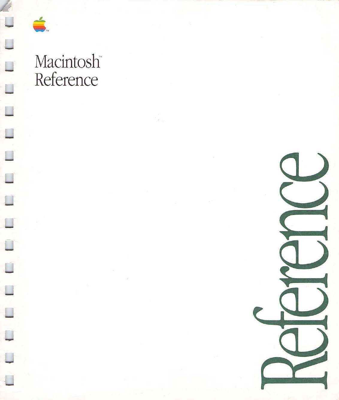 Macintosh Reference System 6 Z030 4015 A ebook