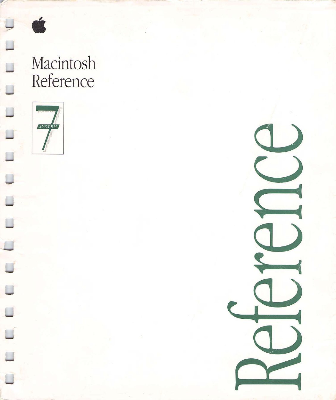 Macintosh Reference System 7 Z030 3934 B ebook