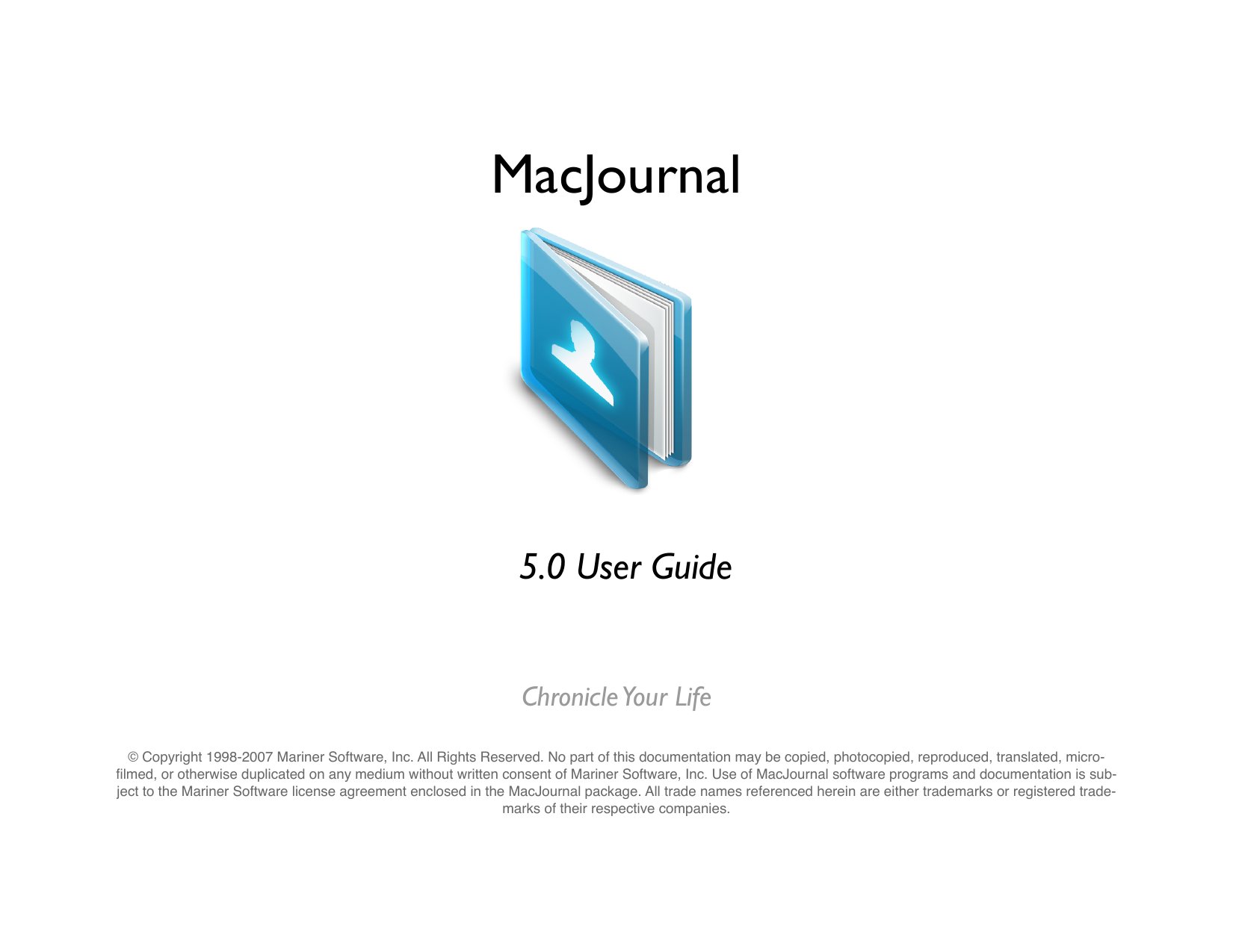 MacJournal5.0 UserGuide 2007