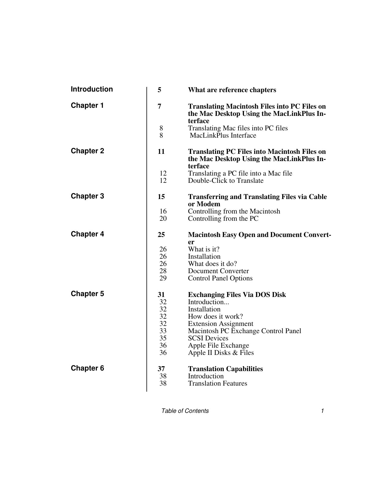 MacLinkPlus Reference Manual