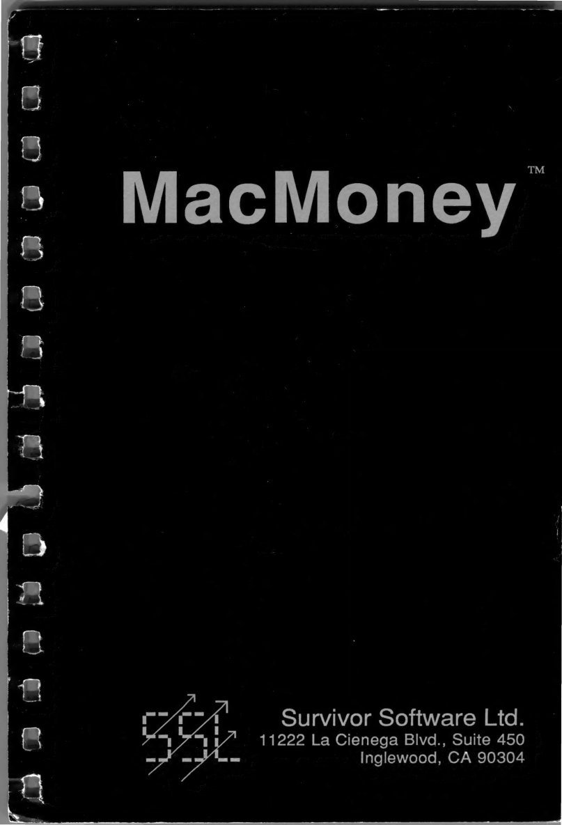 MacMoney manual