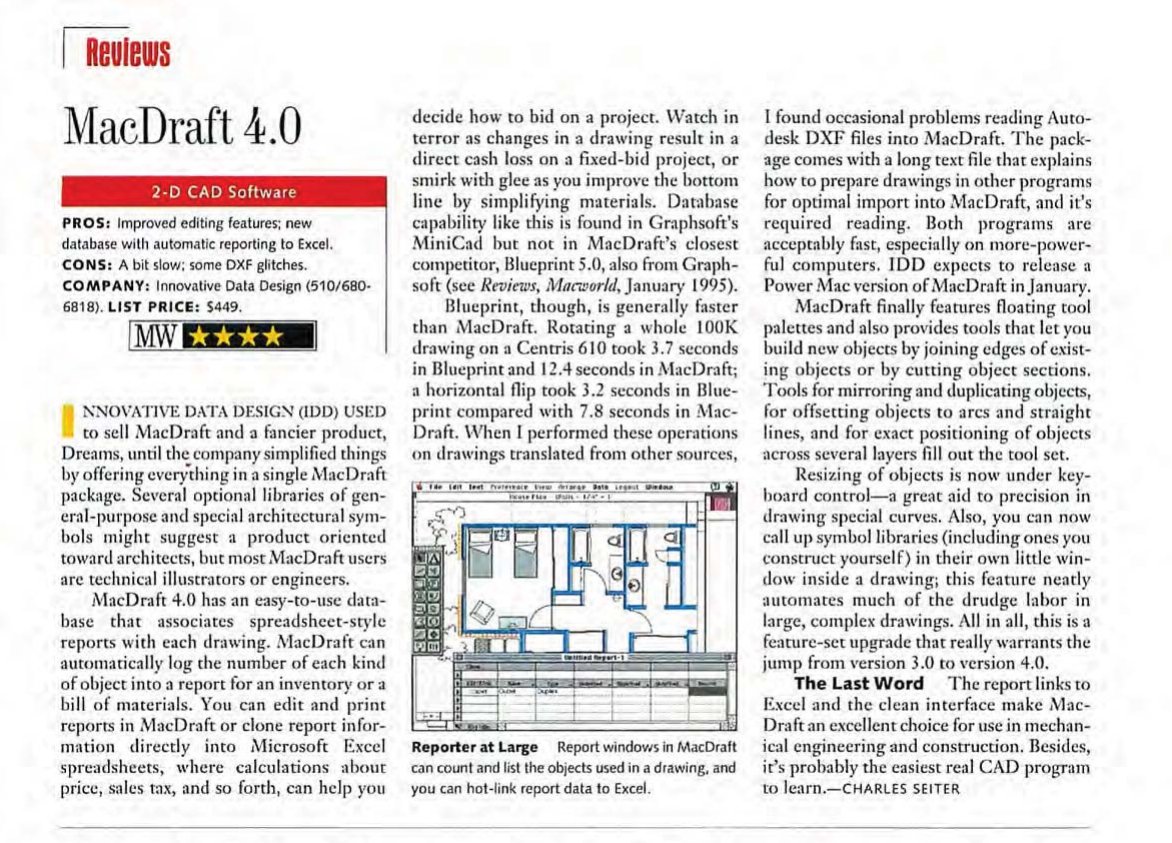 Macworld March 1995 review