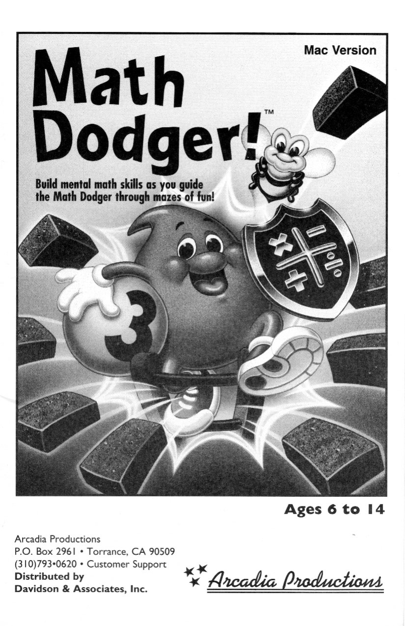 Math Dodger User Manual
