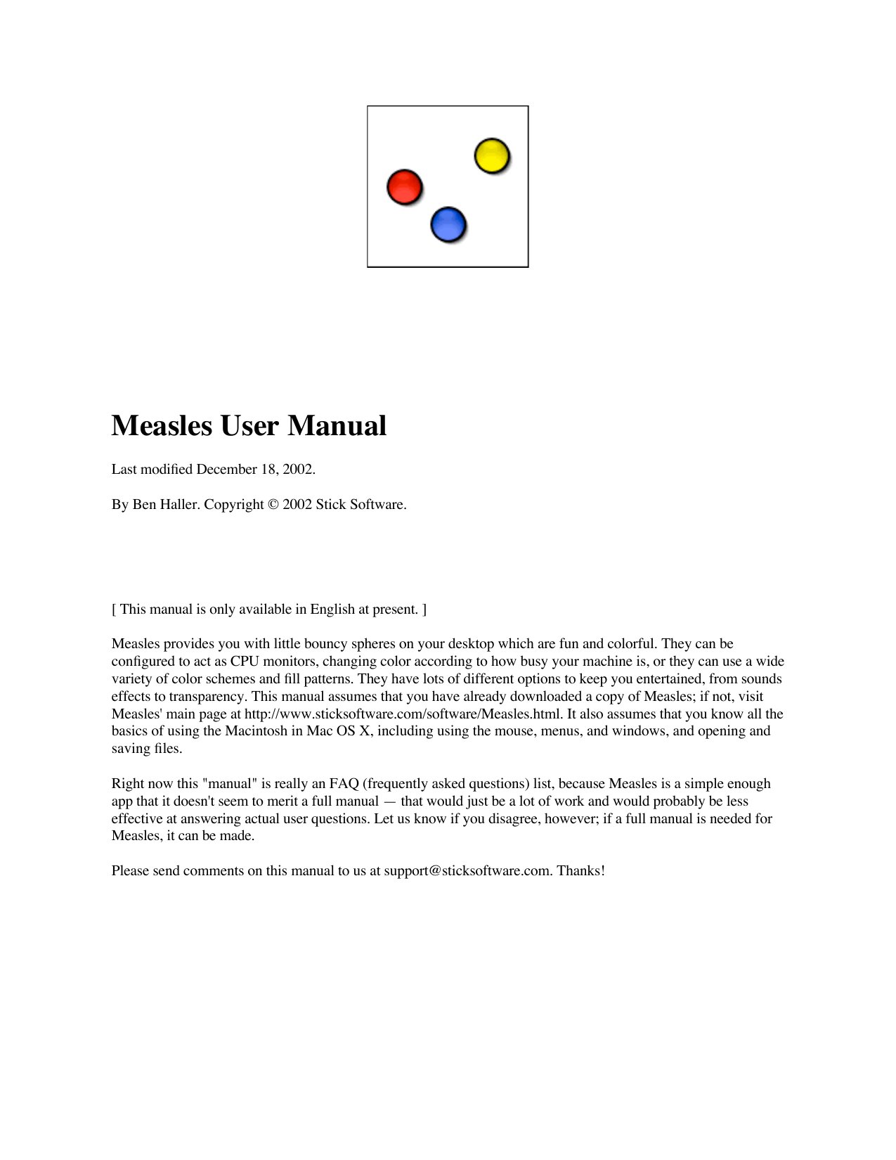 MeaslesManual